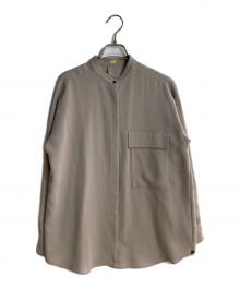 MUSE de Deuxieme Classe（ミューズ ドゥーズィエム クラス）の古着「ジョーゼット 2way ブラウス」｜ベージュ