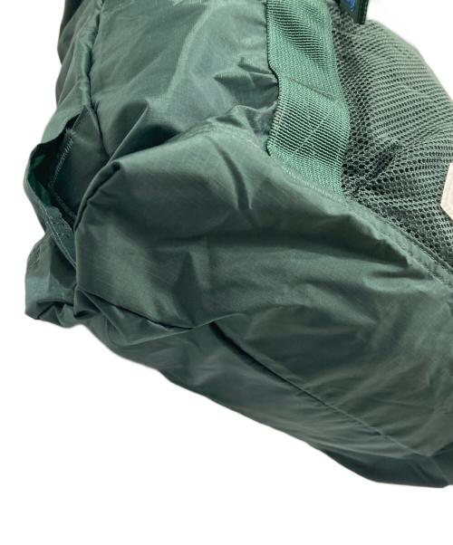 BEYOND THE VINES（ビヨンド ザ バインズ）BEYOND THE VINES (ビヨンド ザ バインズ) 折り畳みトートバッグ グリーンの古着・服飾アイテム