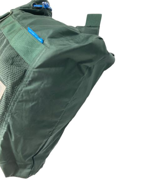 BEYOND THE VINES（ビヨンド ザ バインズ）BEYOND THE VINES (ビヨンド ザ バインズ) 折り畳みトートバッグ グリーンの古着・服飾アイテム