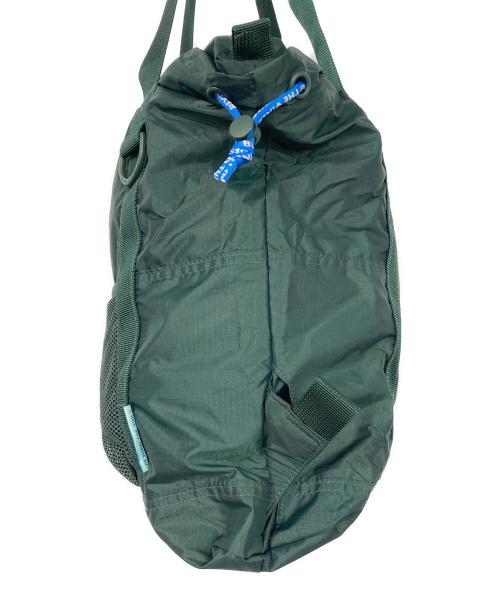 BEYOND THE VINES（ビヨンド ザ バインズ）BEYOND THE VINES (ビヨンド ザ バインズ) 折り畳みトートバッグ グリーンの古着・服飾アイテム