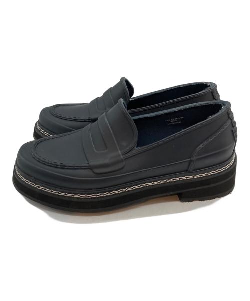 HUNTER（ハンター）HUNTER (ハンター) ラバーローファー ネイビー サイズ:UK3の古着・服飾アイテム