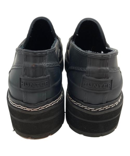 HUNTER（ハンター）HUNTER (ハンター) ラバーローファー ネイビー サイズ:UK3の古着・服飾アイテム