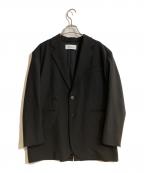 editionエディション）の古着「ウールライク オーバーサイズドジャケット」｜ブラック