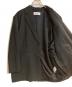 中古・古着 edition (エディション) ウールライク オーバーサイズドジャケット ブラック サイズ:34：25000円