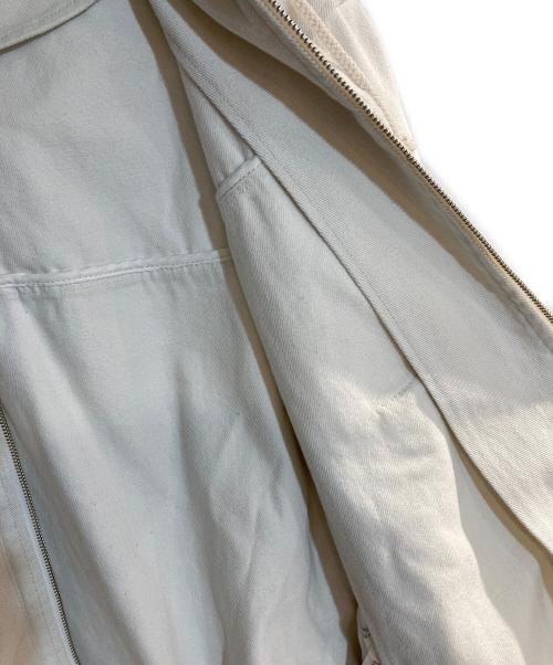 stussy（ステューシー）stussy (ステューシー) 21SS Solid Work JACKET ホワイト サイズ:Mの古着・服飾アイテム