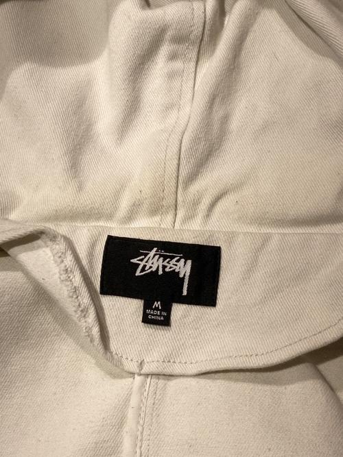 stussy（ステューシー）stussy (ステューシー) 21SS Solid Work JACKET ホワイト サイズ:Mの古着・服飾アイテム