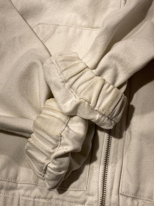 stussy（ステューシー）stussy (ステューシー) 21SS Solid Work JACKET ホワイト サイズ:Mの古着・服飾アイテム