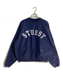 stussy（ステューシー）の古着「23SS SUN FADED OVERSIZED CREW」｜ネイビー