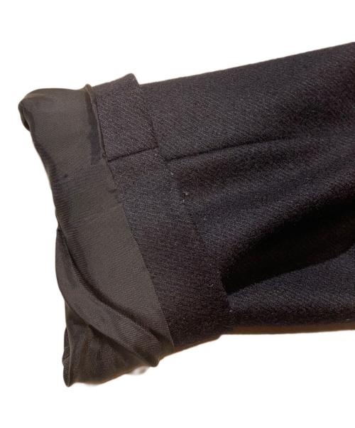 ANAYI（アナイ）ANAYI (アナイ) ウールツイルジャージペプラムジャケット ネイビー サイズ:Mの古着・服飾アイテム