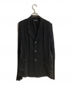 tricot COMME des GARCONSトリココムデギャルソン）の古着「袖レース3Ｂジャケット」｜ブラック