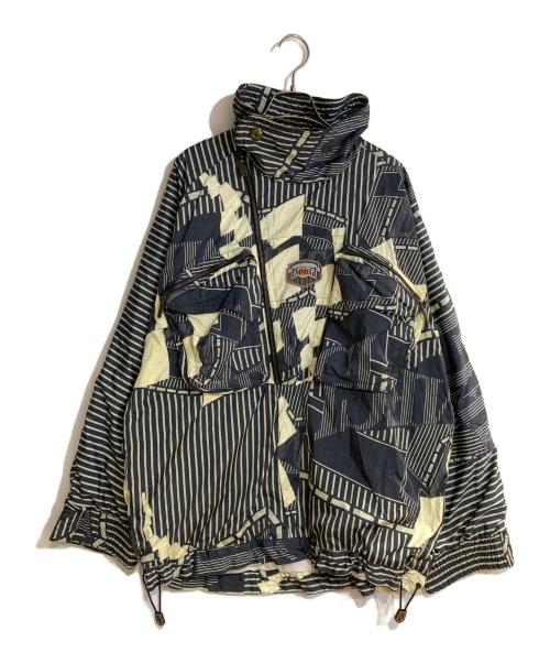 EMMEGI（エメギ）EMMEGI (エメギ) ヴィンテージアートアノラックパーカー グレー サイズ:不明の古着・服飾アイテム