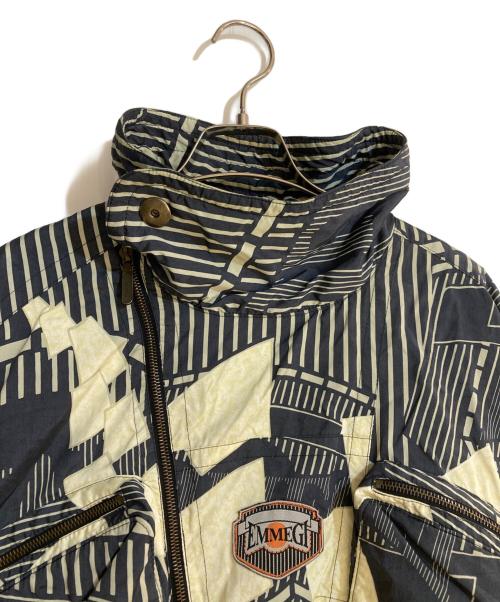 EMMEGI（エメギ）EMMEGI (エメギ) ヴィンテージアートアノラックパーカー グレー サイズ:不明の古着・服飾アイテム