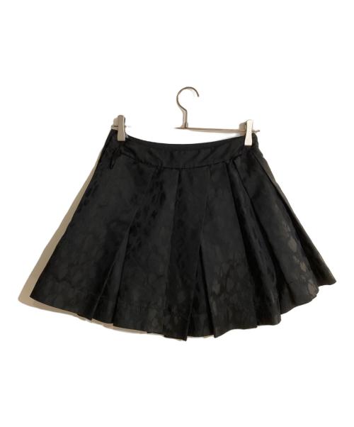 Vivienne Westwood RED LABEL（ヴィヴィアンウエストウッドレッドレーベル）Vivienne Westwood RED LABEL (ヴィヴィアンウエストウッドレッドレーベル) レオパードショートスカート ブラック サイズ:2の古着・服飾アイテム