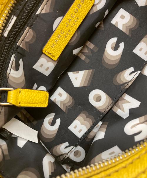 MARC JACOBS（マークジェイコブズ）MARC JACOBS (マークジェイコブズ) ミニクルーザー レザーショルダーバッグ イエローの古着・服飾アイテム