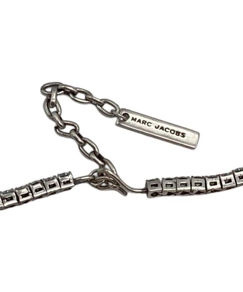 MARC JACOBS（マークジェイコブズ）MARC JACOBS (マークジェイコブズ) ラインストーンリボンモチーフチョーカー イエローの古着・服飾アイテム