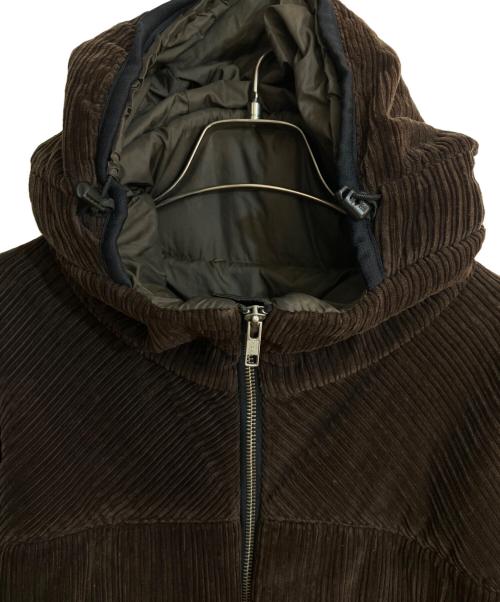 Snugpak（スナグパック）Snugpak (スナグパック) サスカッチコーデュロイダウンジャケット ブラウン サイズ:Mの古着・服飾アイテム