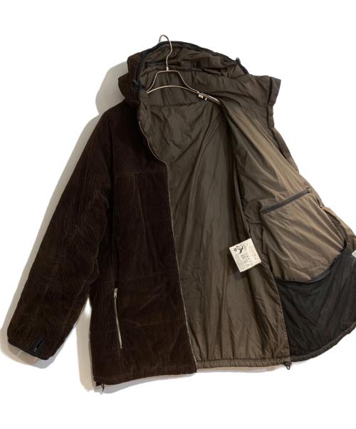 Snugpak（スナグパック）Snugpak (スナグパック) サスカッチコーデュロイダウンジャケット ブラウン サイズ:Mの古着・服飾アイテム