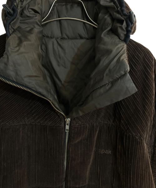 Snugpak（スナグパック）Snugpak (スナグパック) サスカッチコーデュロイダウンジャケット ブラウン サイズ:Mの古着・服飾アイテム