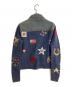 RALPH LAUREN (ラルフローレン) アームニット切替デニムジャケット インディゴ サイズ:M：12000円