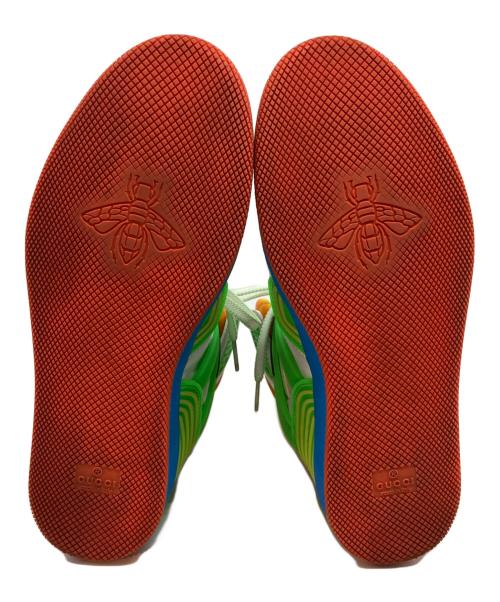 GUCCI（グッチ）GUCCI (グッチ) HIGH BASKETBALL SNEAKER マルチカラー サイズ:7の古着・服飾アイテム