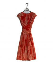 CORCOVADO（コルコバード）の古着「総柄プリントワンピース」｜レッド