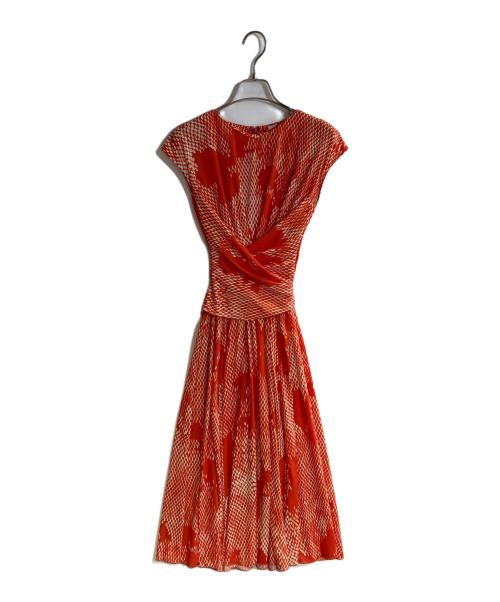 CORCOVADO（コルコバード）CORCOVADO (コルコバード) 総柄プリントワンピース レッド サイズ:Ｓ 未使用品の古着・服飾アイテム