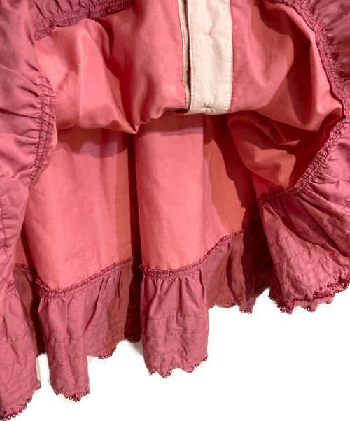 PINK HOUSE（ピンクハウス）PINK HOUSE (ピンクハウス) グラデーションフリルスカート ピンク サイズ:不明の古着・服飾アイテム