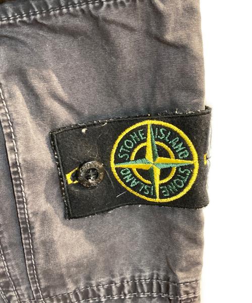 STONE ISLAND（ストーンアイランド）STONE ISLAND (ストーンアイランド) ロゴパッチガーメントダイカーゴパンツ ブラック サイズ:32の古着・服飾アイテム