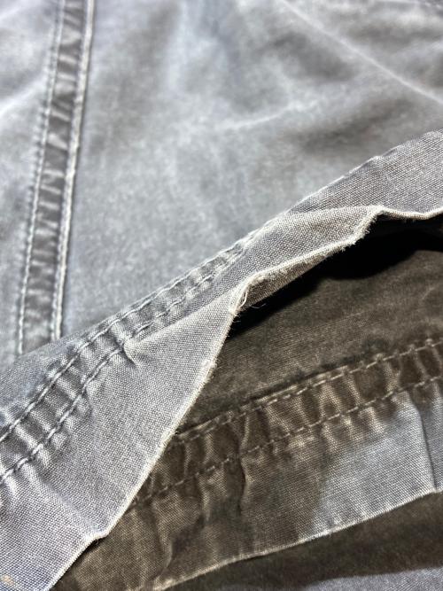 STONE ISLAND（ストーンアイランド）STONE ISLAND (ストーンアイランド) ロゴパッチガーメントダイカーゴパンツ ブラック サイズ:32の古着・服飾アイテム