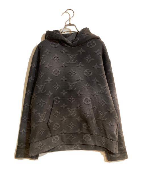 LOUIS VUITTON（ルイ ヴィトン）LOUIS VUITTON (ルイ ヴィトン) モノグラムプルオーバー ブラック サイズ:Ｌの古着・服飾アイテム