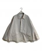 Knuth Marfクヌースマーフ）の古着「cutting edge shirt jacket」｜グレー