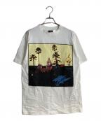 giantジャイアント）の古着「EAGLES HELL FREEZES OVER 1995 プリントＴシャツ/イーグルスヘルフリーゼズオーバー」｜ホワイト