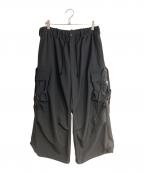 s'yteサイト）の古着「TWILL ARMY TECHNO PANTS/ツイルアーミーテクノパンツ」｜ブラック