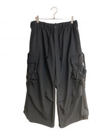 s'yte（サイト）の古着「TWILL ARMY TECHNO PANTS/ツイルアーミーテクノパンツ」｜ブラック