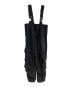 s'yte（サイト）の古着「STRETCH TWILL ZIP POCKET PARACHUTE DECK PANTS」｜ブラック