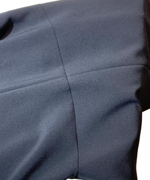 YOKO CHAN（ヨーコチャン）YOKO CHAN (ヨーコチャン) フリルノースリーブワンピース ブラック サイズ:38の古着・服飾アイテム