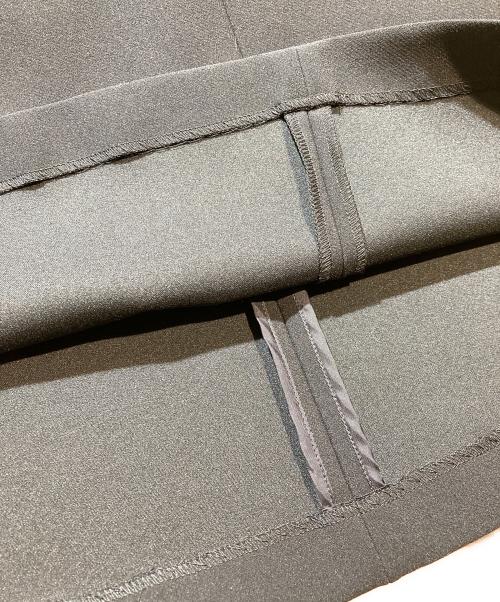 YOKO CHAN（ヨーコチャン）YOKO CHAN (ヨーコチャン) フリルノースリーブワンピース ブラック サイズ:38の古着・服飾アイテム