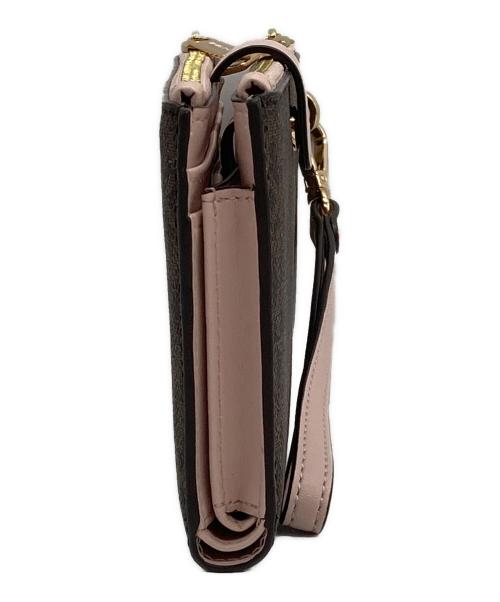 MICHAEL KORS（マイケル・コース）MICHAEL KORS (マイケル・コース) 2つ折り財布 ブラウンの古着・服飾アイテム