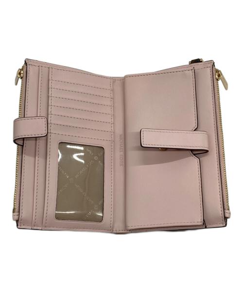 MICHAEL KORS（マイケル・コース）MICHAEL KORS (マイケル・コース) 2つ折り財布 ブラウンの古着・服飾アイテム