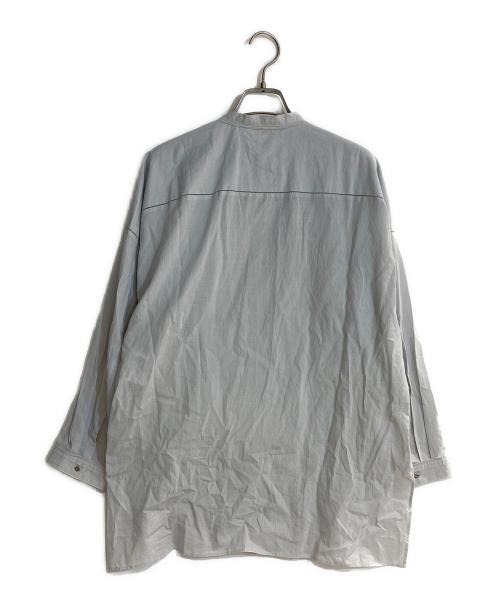 GALERIE VIE（ギャルリーヴィー）GALERIE VIE (ギャルリーヴィー) インドコットンブザムシャツ グレー サイズ:Fの古着・服飾アイテム