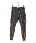 RICK OWENSリックオウエンス）の古着「MASTODON CARGO PANTS」｜EGGOLANT(パープル)