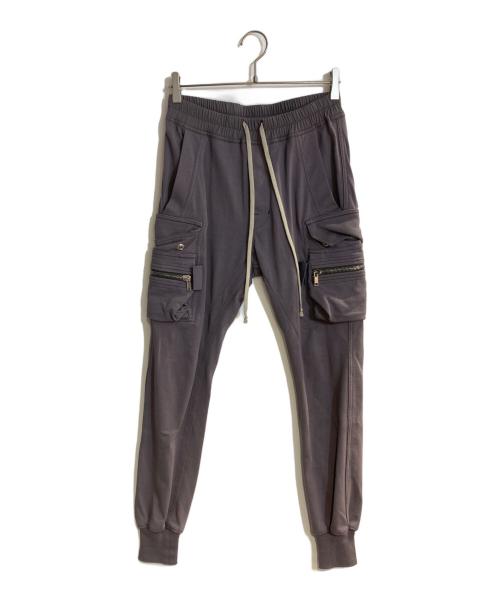 RICK OWENS（リックオウエンス）RICK OWENS (リックオウエンス) MASTODON CARGO PANTS EGGOLANT(パープル) サイズ:48の古着・服飾アイテム
