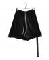 DRKSHDW（ダークシャドウ）の古着「FAUN SHORTS」｜ブラック