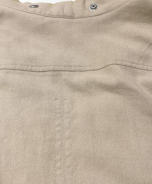 RICK OWENS（リックオウエンス）RICK OWENS (リックオウエンス) LARRY FOGPOCKET SHIRT PEARL(ベージュ) サイズ:48の古着・服飾アイテム