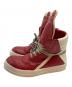 RICK OWENS (リックオウエンス) ジオバスケット/geobasket RED×MILK(レッド×アイボリー) サイズ:41：70000円