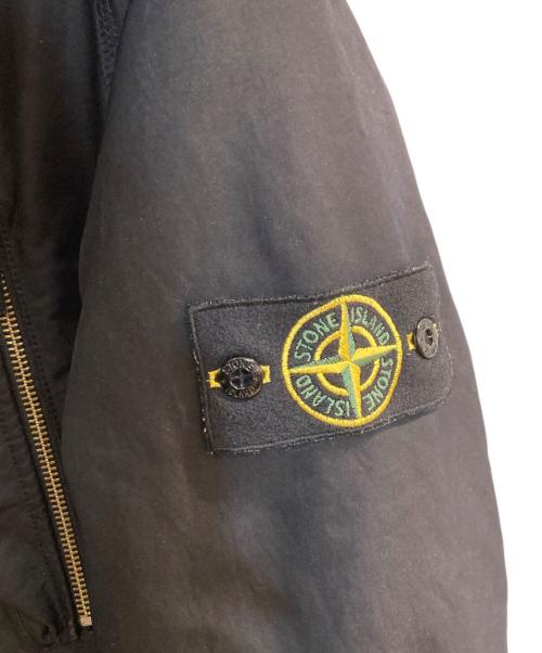 STONE ISLAND（ストーンアイランド）STONE ISLAND (ストーンアイランド) アーカイブコーティングモッズコート ブラック サイズ:Sの古着・服飾アイテム