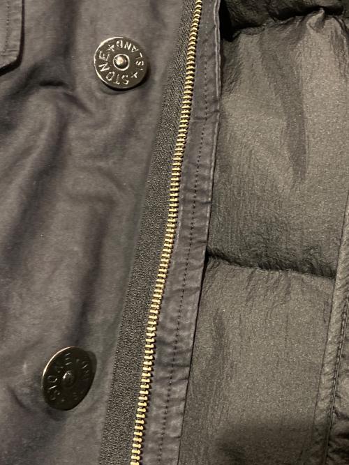 STONE ISLAND（ストーンアイランド）STONE ISLAND (ストーンアイランド) アーカイブコーティングモッズコート ブラック サイズ:Sの古着・服飾アイテム