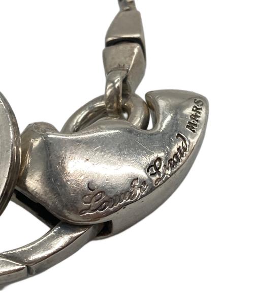 LOUNGE LIZARD（ラウンジリザード）LOUNGE LIZARD (ラウンジリザード) MARS (マーズ) ウォレットチェーン シルバーの古着・服飾アイテム