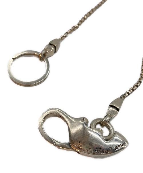 LOUNGE LIZARD（ラウンジリザード）LOUNGE LIZARD (ラウンジリザード) MARS (マーズ) ウォレットチェーン シルバーの古着・服飾アイテム