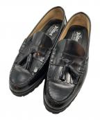 THE KENFORDケンフォード）の古着「タッセルローファー」｜ブラック